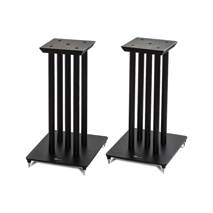 Solidsteel NS-4 16.7" Speaker Stands; Black Pair (Closeout)