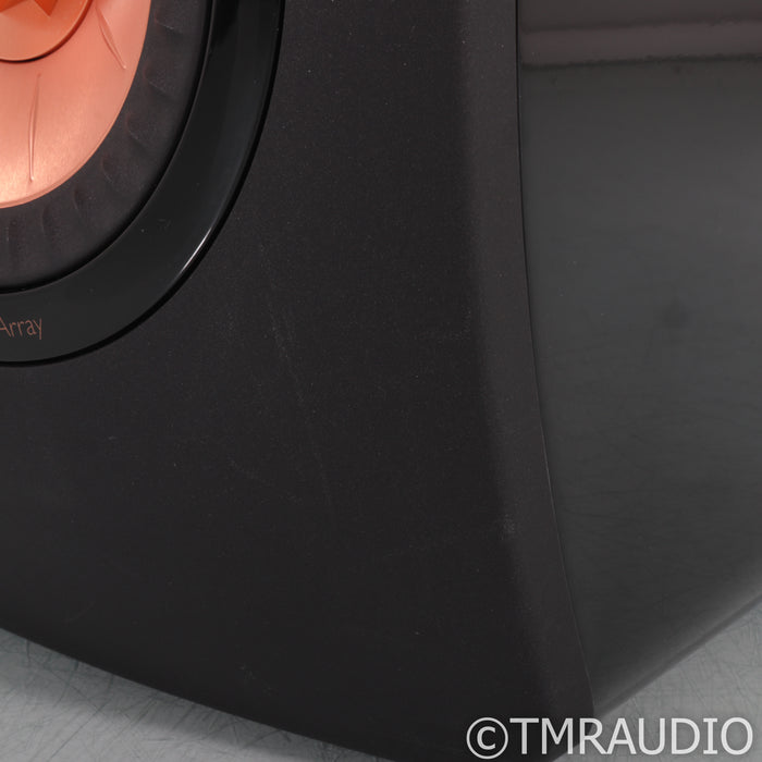 KEF LS50 Bookshelf Speakers; Black Pair