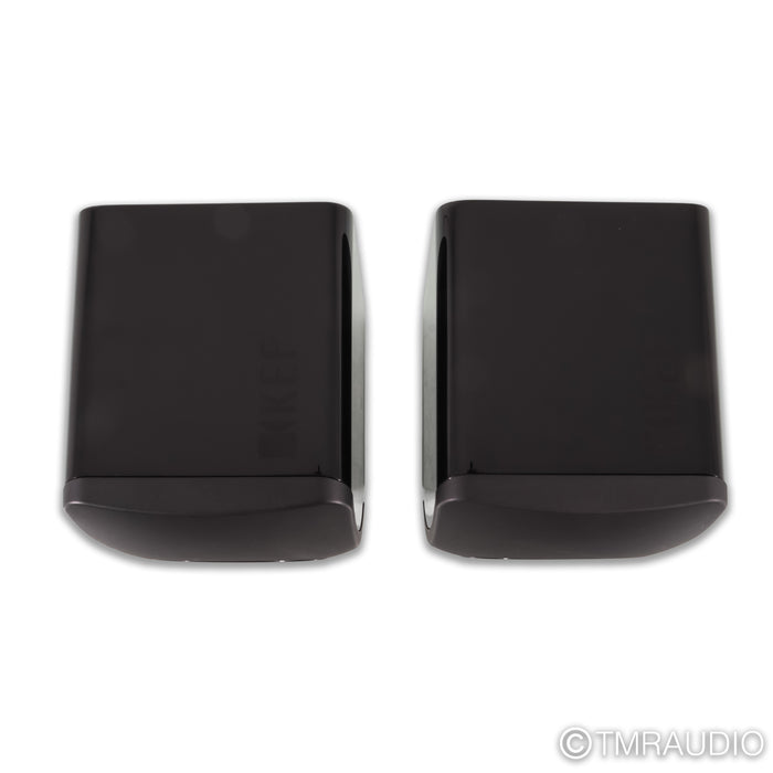KEF LS50 Bookshelf Speakers; Black Pair