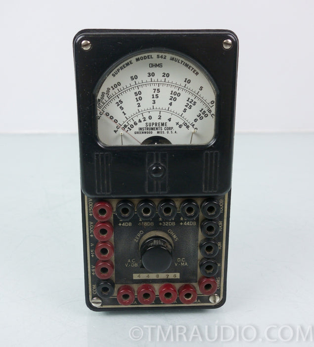 Supreme Model 542 Vintage Multimeter