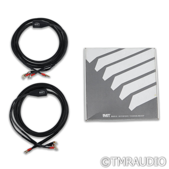 MIT Matrix 12 Bi-Wire Speaker Cables; 3m Pair