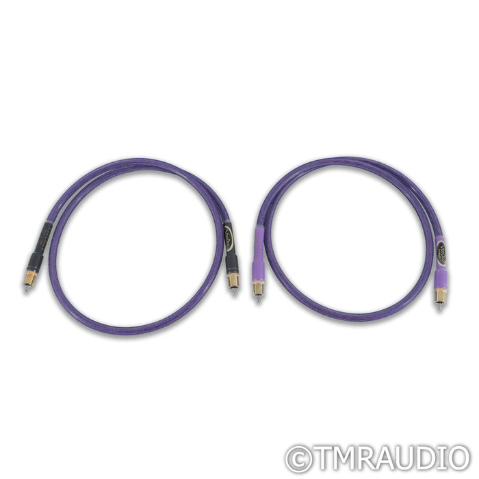 VooDoo Cables Essence RCA Cables; 1m Pair Interconnects