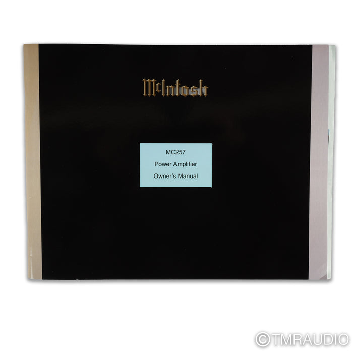 McIntosh MC257 Seven-Channel Power Amplifier