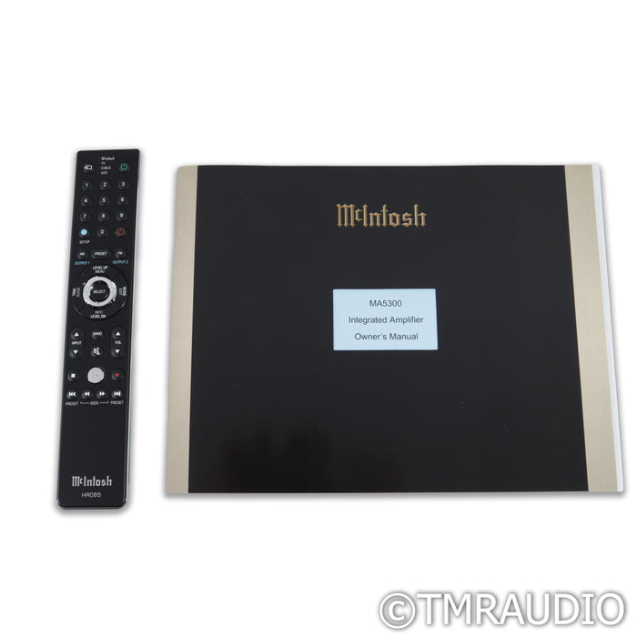 McIntosh MA5300 Stereo Integrated Amplifier; MM Phono