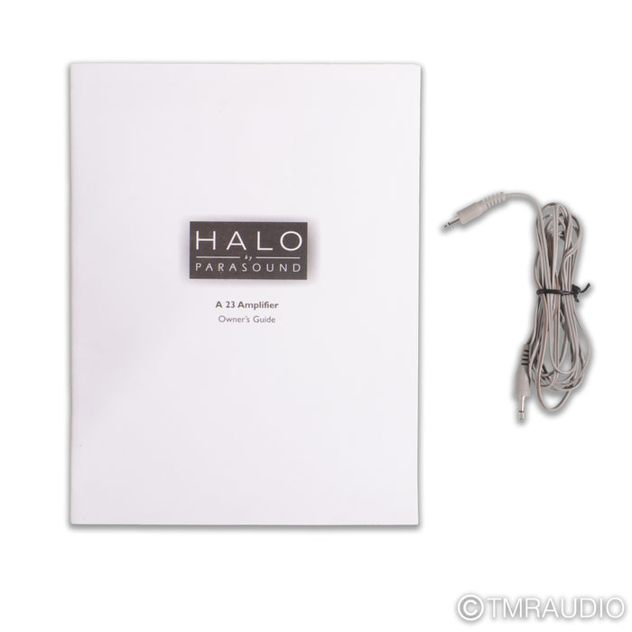 Parasound Halo A23 Stereo Power Amplifier; A 23