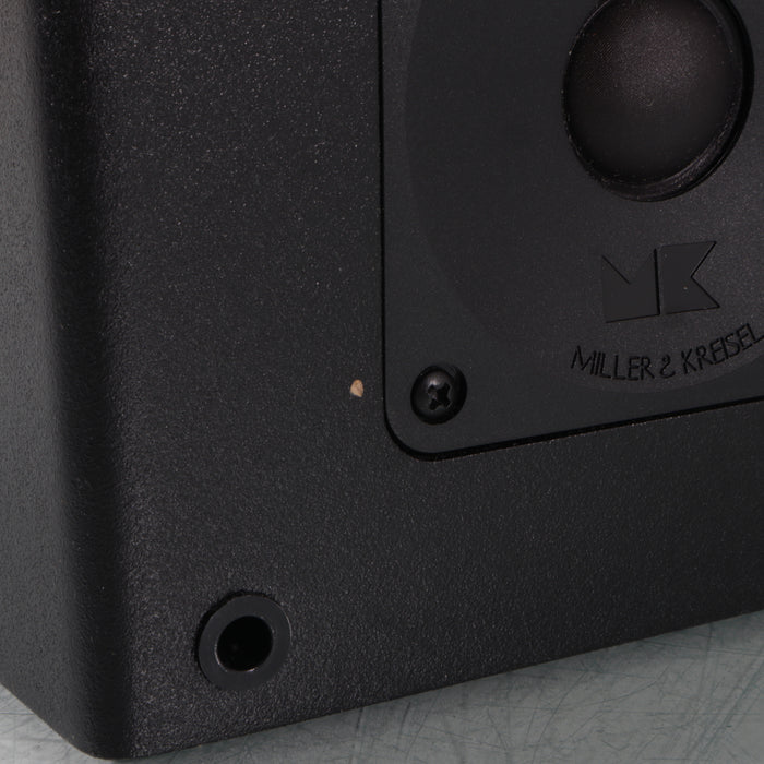 M&K SS-150 THX Dipole / Tripole Surround Speakers; Miller & Kreisel; Black Pair
