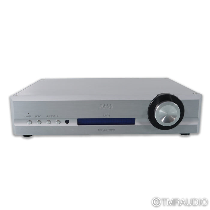 Pass Labs XP-10 Stereo Preamplifier; XP10; Silver