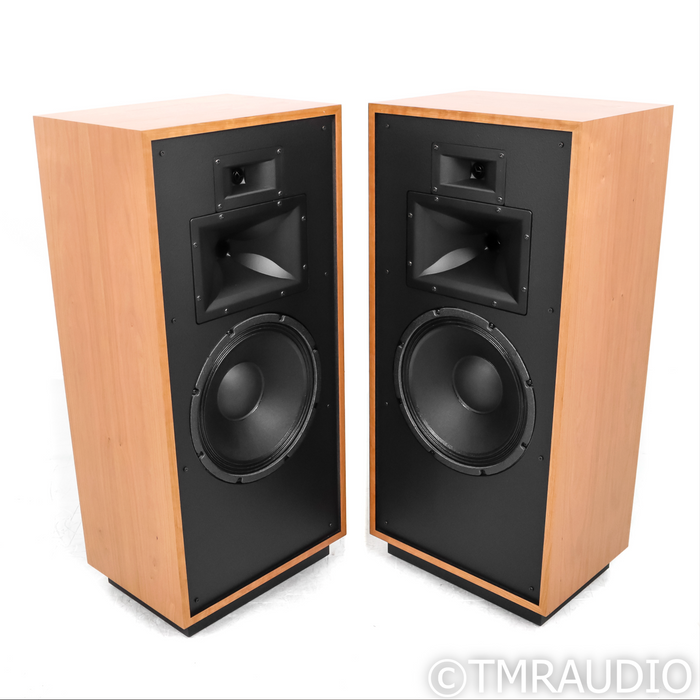 Klipsch Forte IV Floorstanding Speakers; Cherry Pair (Mint / Unused)