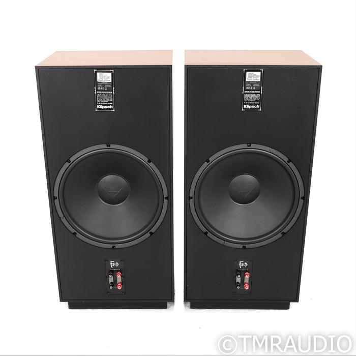 Klipsch Forte IV Floorstanding Speakers; Cherry Pair (Mint / Unused)