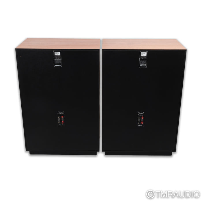 Klipsch Cornwall IV Floorstanding Speakers; Cherry Pair