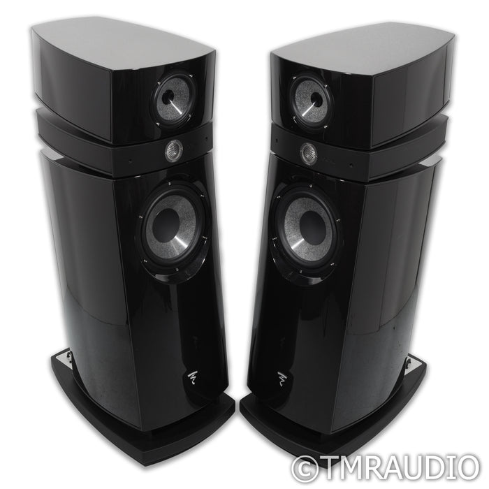 Focal Scala Utopia Evo Floorstanding Speakers; Black High-Gloss Pair