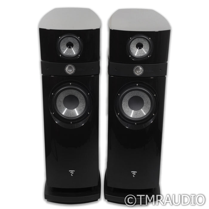 Focal Scala Utopia Evo Floorstanding Speakers; Black High-Gloss Pair
