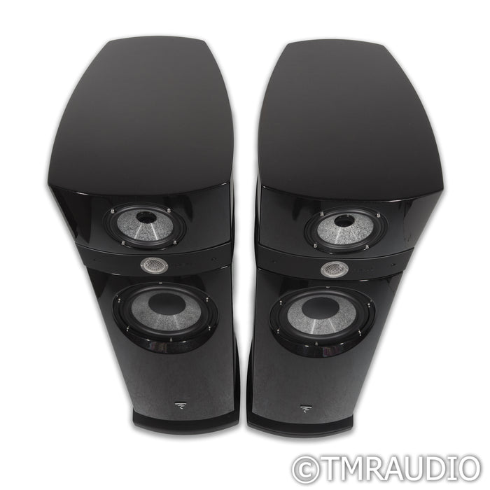 Focal Scala Utopia Evo Floorstanding Speakers; Black High-Gloss Pair