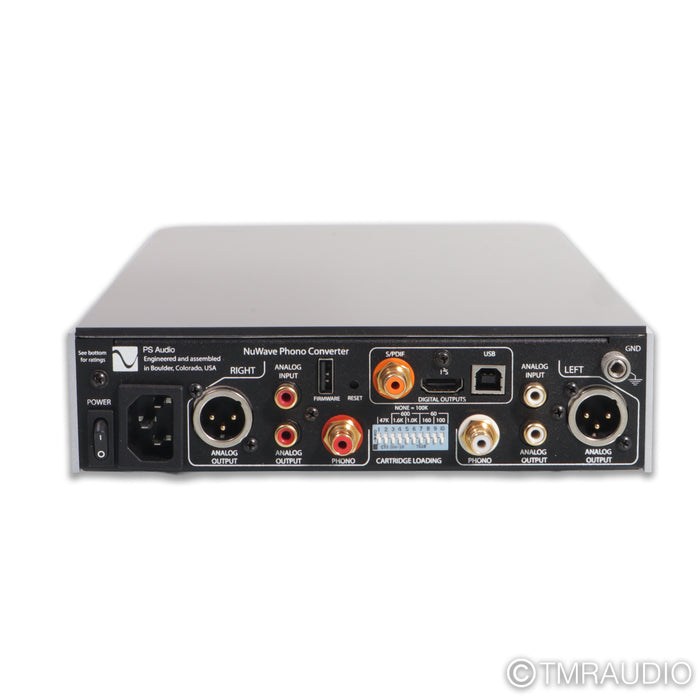 PS Audio NuWave Phono Converter MM / MC Phono Preamplifier; A/D Converter