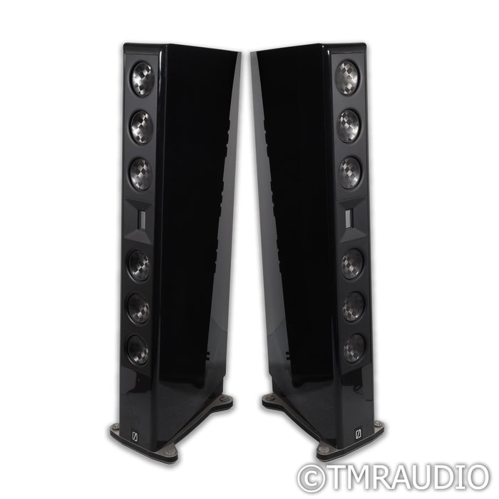 Borresen X6 Floorstanding Speakers; Black Pair