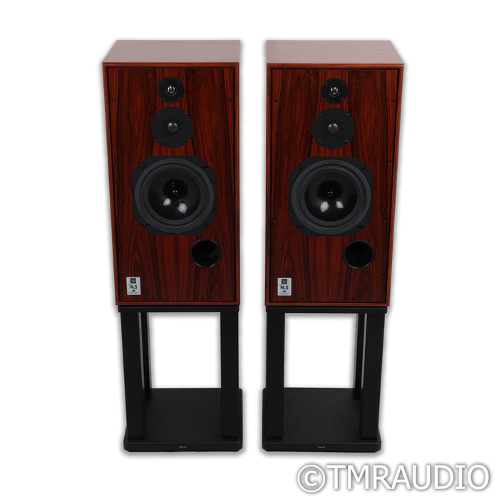 Harbeth Super HL5+ XD Bookshelf Speakers; Rosewood Pair with Stands