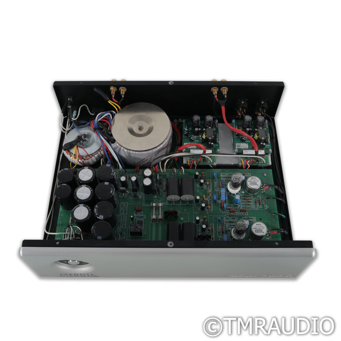 Rogue Audio Medusa Stereo Tube Hybrid Power Amplifier; Silver