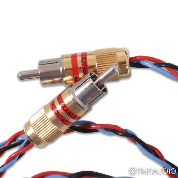 Kimber Kable PBJ RCA Cables; 1m Pair Interconnects