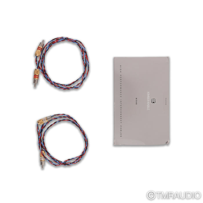 Kimber Kable PBJ RCA Cables; 1m Pair Interconnects