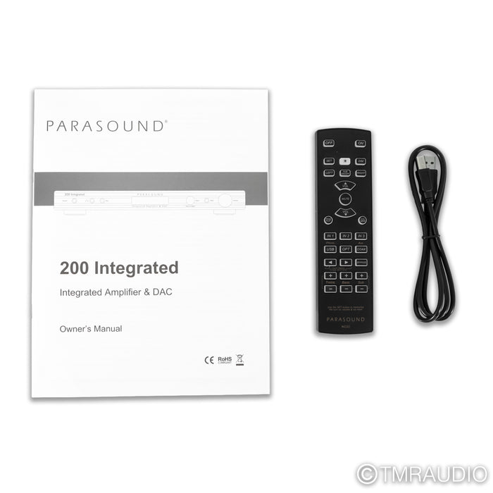 Parasound NewClassic 200 Stereo Integrated Amplifier; MM / MC Phono