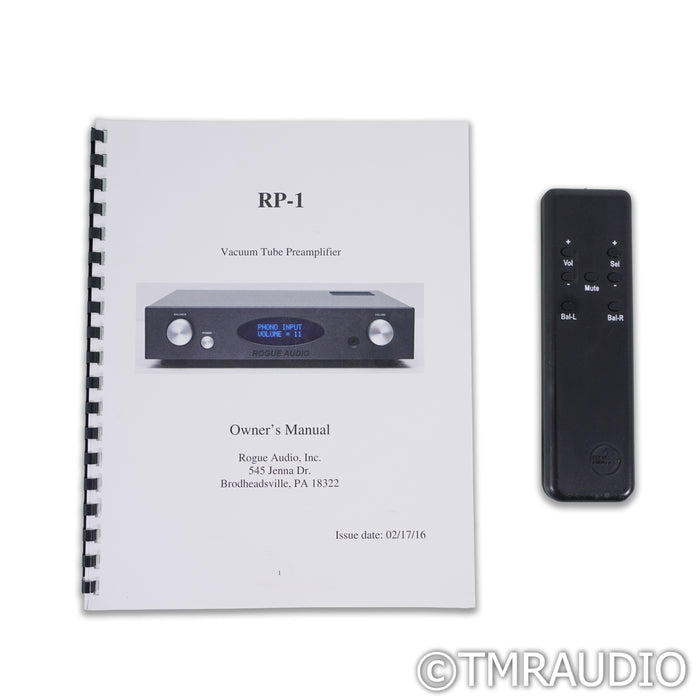 Rogue Audio RP-1 Stereo Tube Hybrid Preamplifier