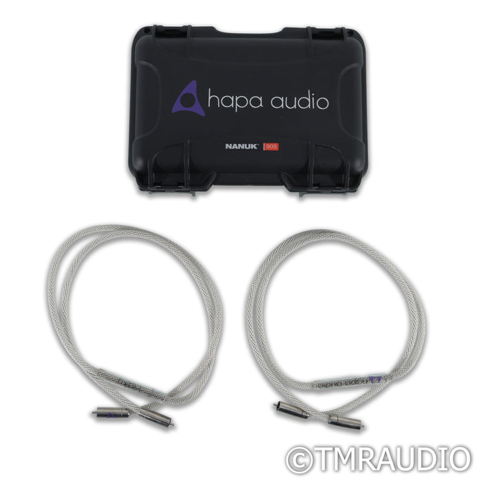 Hapa Audio Haiku RCA Cables; 1.5m Pair Interconnects