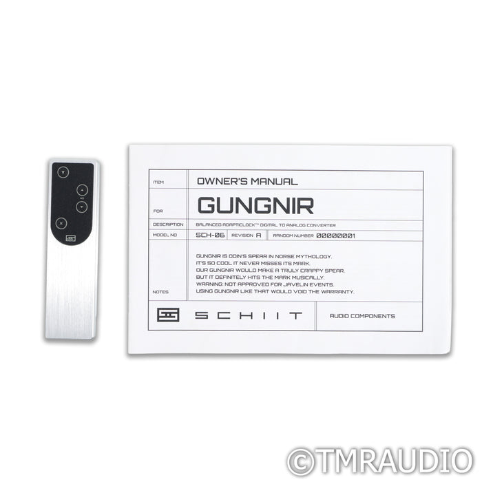 Schiit Audio Gungnir 2 DAC; D/A Converter