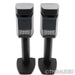 Focal Diablo Utopia Colour Evo Bookshelf Speakers; Grey Pair w/ Stands