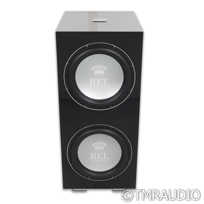 REL Acoustics 212/SX Dual 12" Powered Subwoofer; Gloss Black