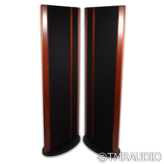 Magnepan 20.7 Planar Magnetic Floorstanding Speakers; Black / Dark Oak Pair