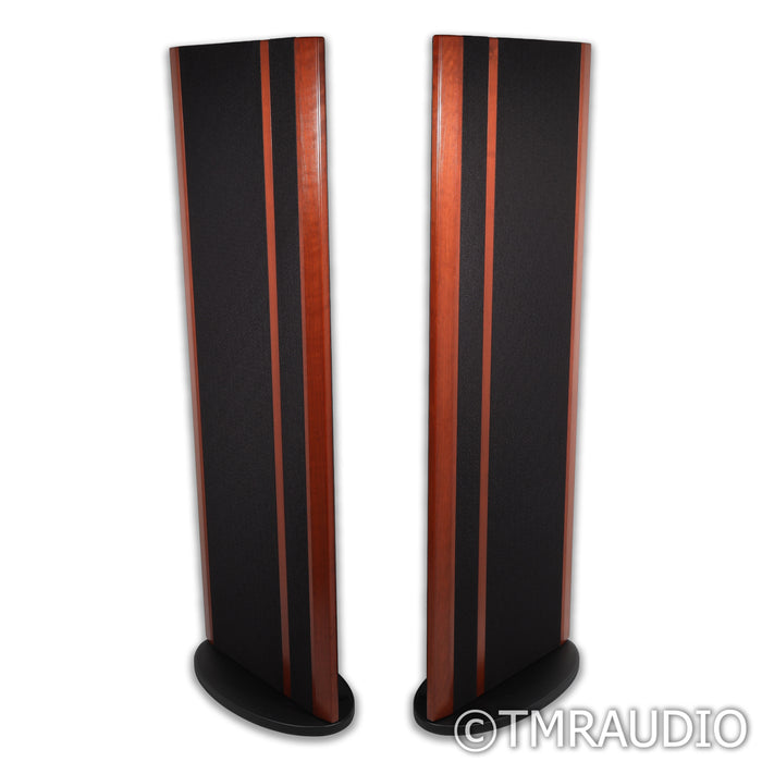 Magnepan 20.7 Planar Magnetic Floorstanding Speakers; Black / Dark Oak Pair