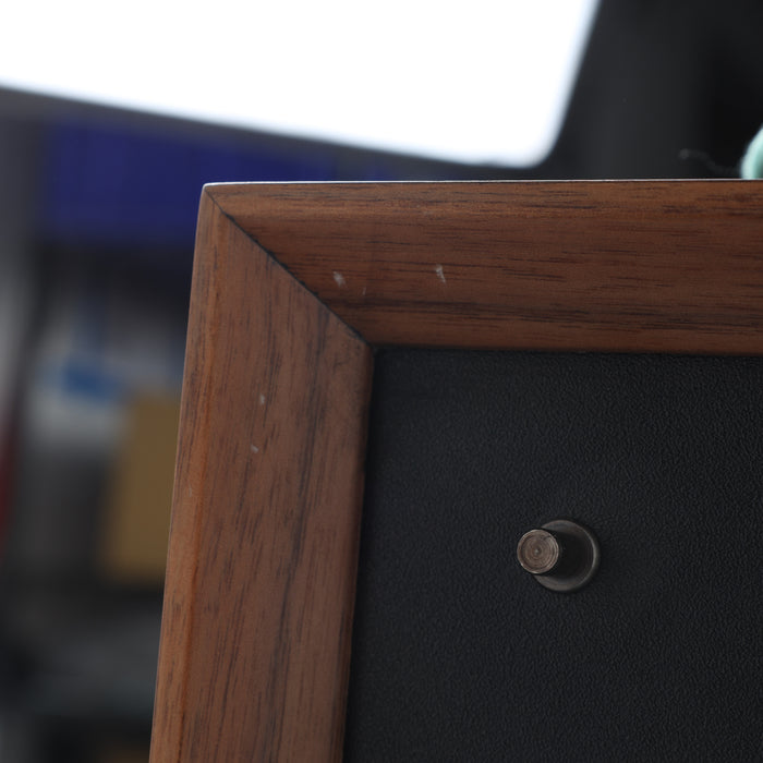 Wharfedale Linton 85th Anniversary Bookshelf Speakers; Walnut Pair with Stands