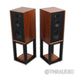Wharfedale Linton 85th Anniversary Bookshelf Speakers; Walnut Pair with Stands
