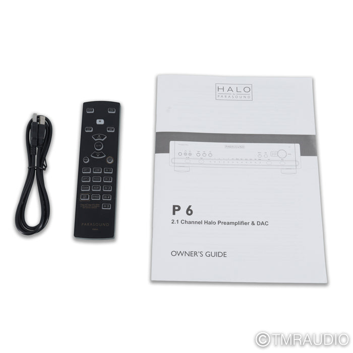 Parasound Halo P 6 Stereo Preamplifier; MM / MC Phono