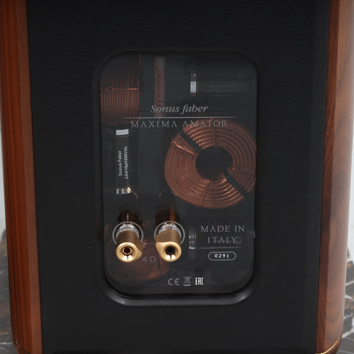 Sonus Faber Maxima Amator Floorstanding Speakers; Walnut Pair