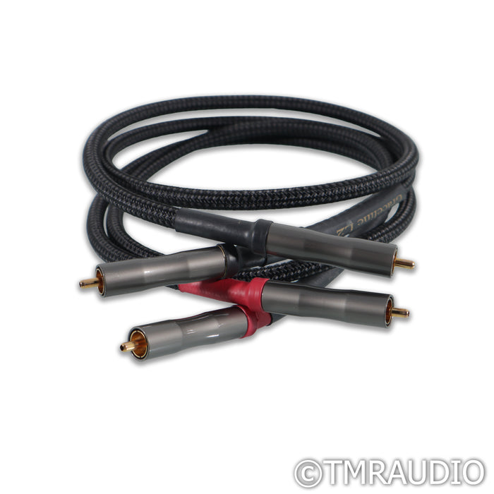 Black Cat Graceline Level 2 Setsuna RCA Cables; 1m Pair Interconnects