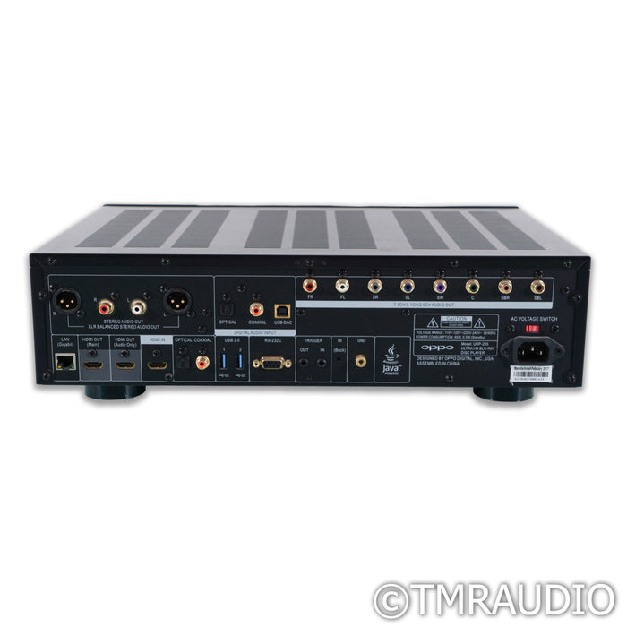 Oppo UDP-205 Ultra HD Universal Blu-Ray Player; CD / SACD