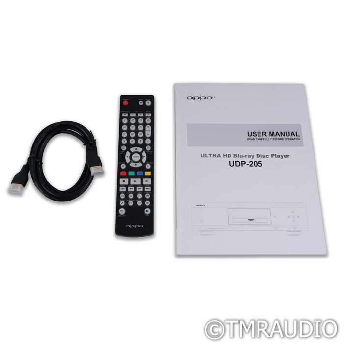 Oppo UDP-205 Ultra HD Universal Blu-Ray Player; CD / SACD