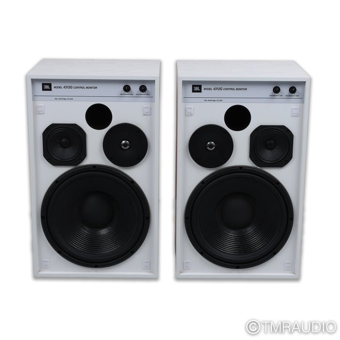 JBL 4312G Bookshelf Speakers; Ghost Edition Pair (White)