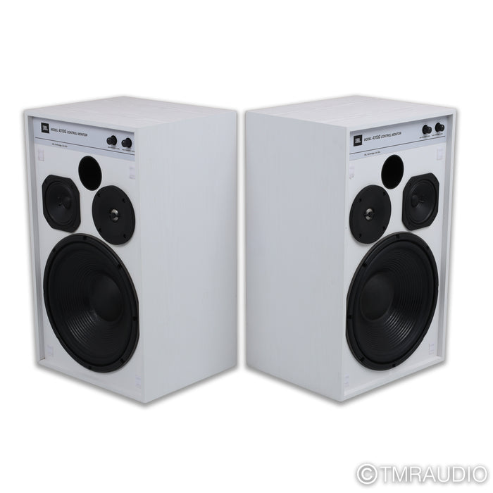 JBL 4312G Bookshelf Speakers; Ghost Edition Pair (White)