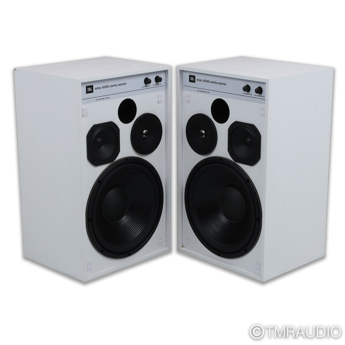 JBL 4312G Bookshelf Speakers; Ghost Edition Pair (White) — The