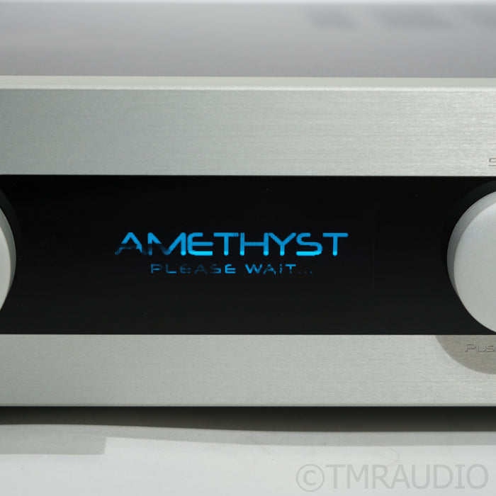 Trinnov Amethyst Preamplifier; Built-In DAC; MM Phono