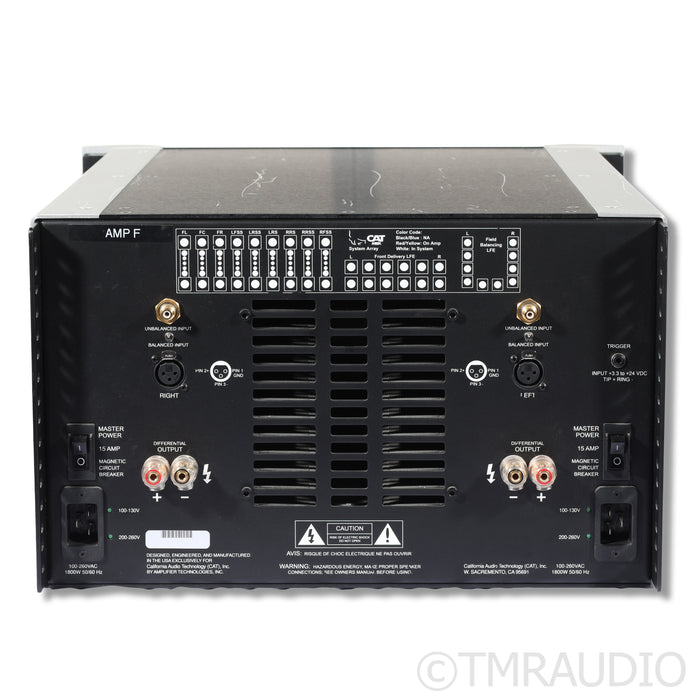 California Audio Technology MBX1200.2 FD XPR Stereo Power Amplifier
