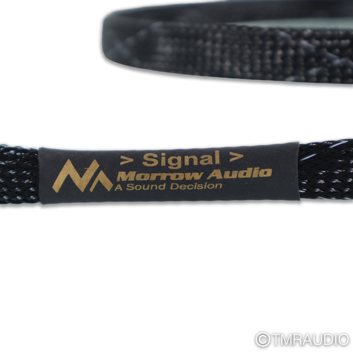 Morrow Audio PH-5 Phono RCA Cable; 1m Pair Interconnects