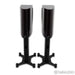Dynaudio Confidence 20 Bookshelf Speakers; Raven Pair w/ Stands
