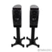 Dynaudio Confidence 20 Bookshelf Speakers; Raven Pair w/ Stands