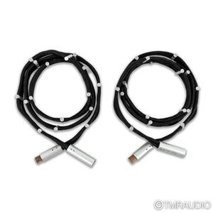 Argento Audio Flow Master Reference XLR Cables; 1.5m Pair Balanced Interconnects