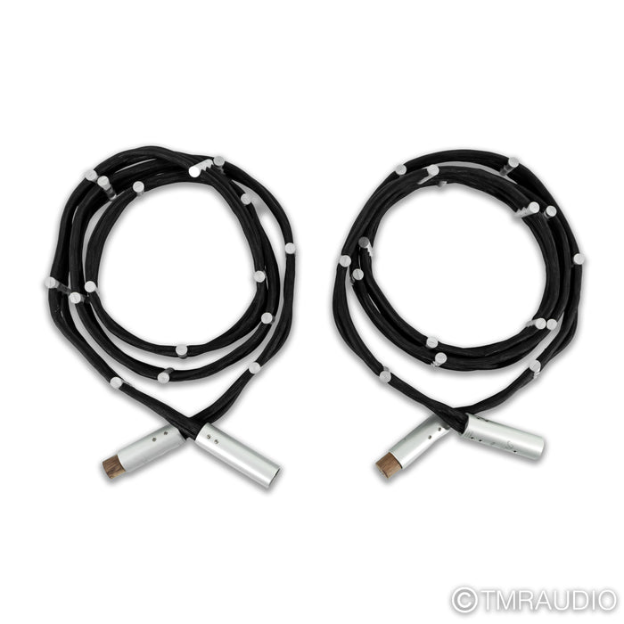 Argento Audio Flow Master Reference XLR Cables; 1.5m Pair Balanced Interconnects