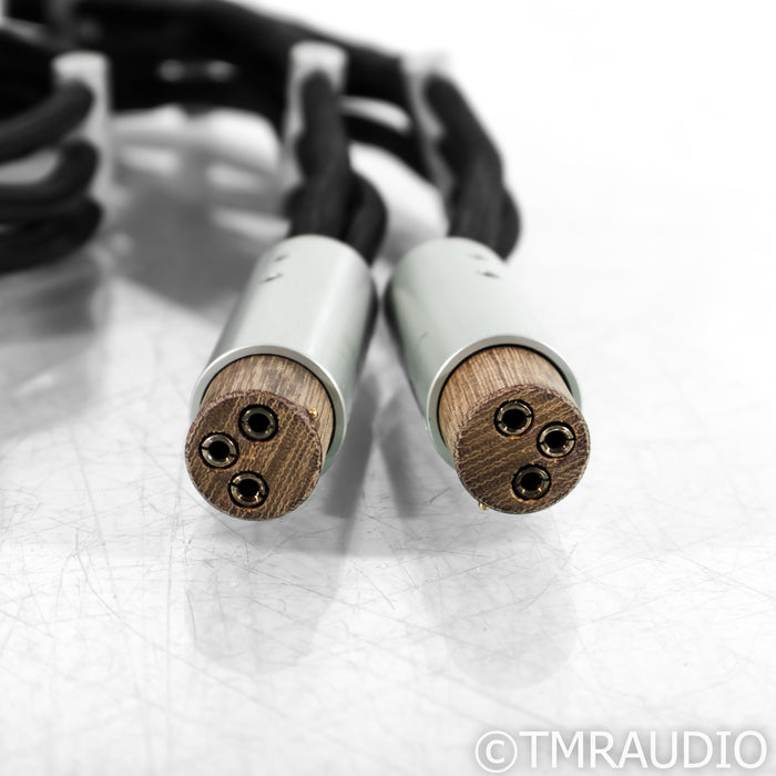 Argento Audio Flow Master Reference XLR Cables; 1.5m Pair Balanced Interconnects