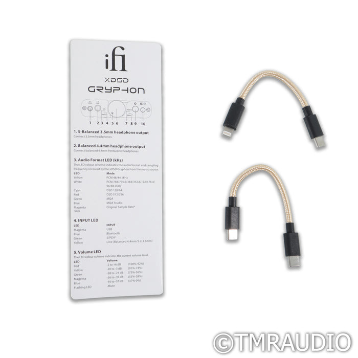 iFi Audio xDSD Gryphon Portable USB Bluetooth Headphone Amp / DAC; D/A Converter